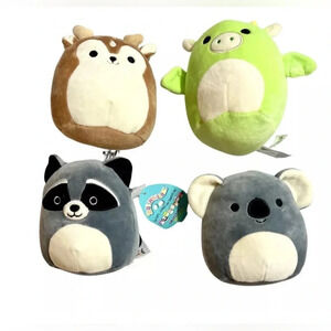 NEW Squishmallows Small Plush Toys (Lot Of 4)